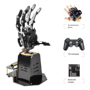 STEM Kit Bionic Robot Palm Hand Manipulator For Arduino Stm32 Programmable Robot Open Source Five-Hand Educational Kit with Ps2