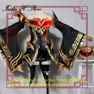in stock Irelia H Store Inmortal Ahri LOL Inmortal ahri Cosplay Costume for women Halloween party dress with ball high quality