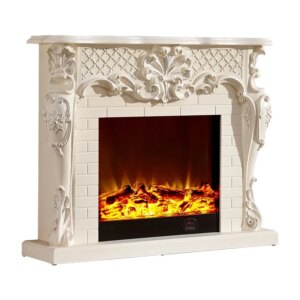 #1.2 meters American mantel electric fireplace simulation heater household European fireplace decorative cabinet