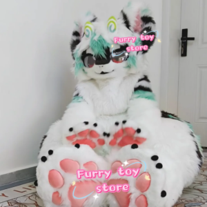 Animal Suit Fursuit Wearable Furry Cute Furry Cosplay Costume Furry Suit Full Set Of Genuine Handmade Comic Show Cute Cartoon