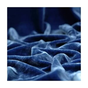 Silk Velvet Fabric High-End Pleuche Cheongsam Dress