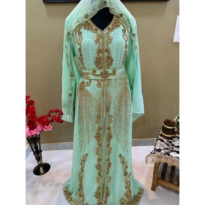 Moroccan Wedding Dubai Coffee Africa Attire Arab Bridesmaid Party Costumes