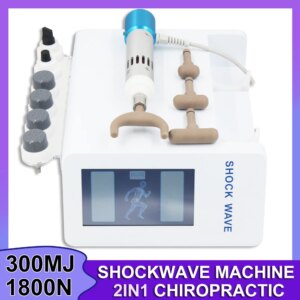2in1 Shockwave Therapy Machine Effectively Relieve Shoulder Neck Pain And Body Pain ED Treatment Muscle Relax Body Massage Home