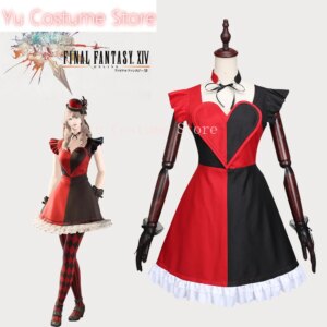Final Fantasy Rose Lovers Gown Halloween Cosplay Costume Cos Game Anime Party Uniform Hallowen Play Role Clothes Clothing
