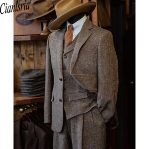 Man Suit ( Jacket + Pants + Vest )