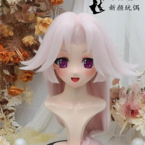 (NFD43-4)Customize Full Head With Lock Crossdress Doll Female/Girl Japanese Anime Cartoon Character Kig Cosplay Kigurumi Mask