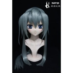Kigurumi Realm Line Horizon Kigurumi mask Full Headband Lock Cosplay Headshell Props Costume Moving