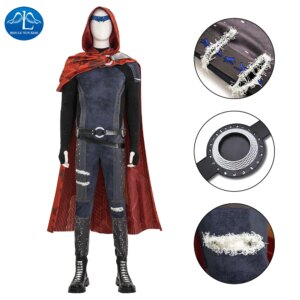 Agatha All Along  Cosplay Costume Mans Top Pants with Cloak Headgear Outfit Halloween Are Sold Custom Made