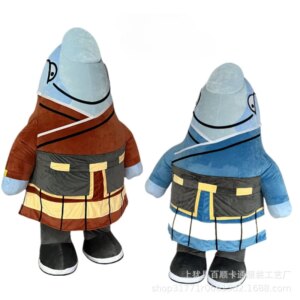 Inflatable Shark Cartoon Doll Costume Adult Performance Prop Costume