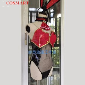COSMART [Customized] Vtuber Hololive Houshou Marine Captain Bunny Rabbit Girl Swimsuit Jumpsuits Cosplay Costume Halloween Party