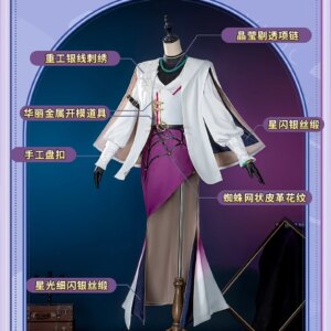 New Mooyiyi cos Game Honkai: Star Rail Kafka Cosplay costume Halloween Christmas Role Playing Party Comic Exhibition S-XXL