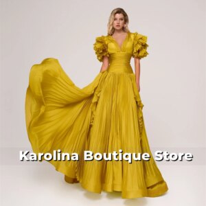 Engaging Sopecial Evening Dresses Pleat Elegant Party Dresses For Women 2025 Cocktail A-line robes de soirée Customized