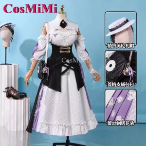 CosMiMi Game Honkai Impact 3 Elysia Cosplay Costume Sweet Memory Fashion Lovely Uniform Dress Carnival Party Role Play Clothing