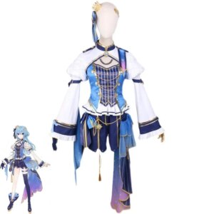 Vtuber Hoshimachi Suisei Cosplay Costumes Cute Dancing Dress Idol Cosplay Suit Halloween Carnival Uniforms Custom Made