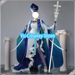 Yu-Cosplay Game Fate Grand Order FGO Joan Cosplay Costume Party Dress Halloween Carnival Uniforms Anime Clothing Custom Made