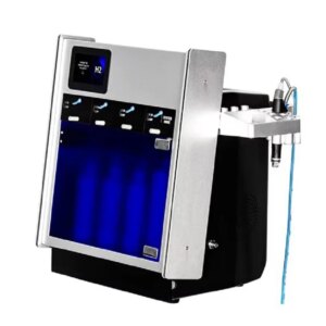 Portable Facial Hydra Dermabrasion Machine H2O2 Small Bubbles Deep Cleans Blackheads and Acne