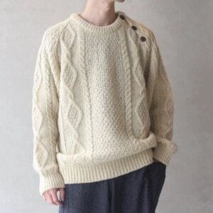 VISIVM KOFU 20AW BOLLARD wool knitted sweater