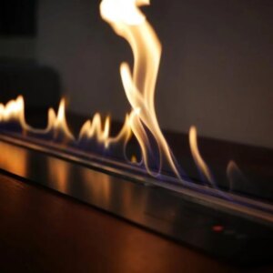 tuya wifi 1000 mm L smart bioethanol kamin electric fireplace ethanol burner