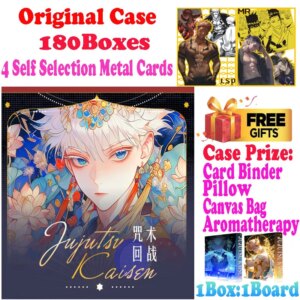 Newest Wholesale Fanxing Culture Jujutsu Kaisen Acrylic Colored Paper JJK Trading Palying Card Gojo Nanami ACG TCG Gift