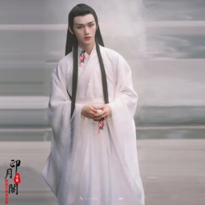 Sky01 Ancient Printing Dyeing Hanfu Chinese Traditional Weijin Period Clothing Original Immortal Swordsman Men Cosplay HanfSd01$