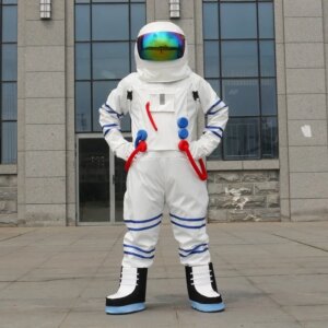 Space Suit Cartoon Mascot Costume Astronaut Simulation Helmet Cos Costume Headgear Props