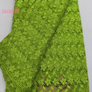 2025 Fashion French Embroidery Beaded Lace Fabric African Nigerian With Sequins Lace Fabric For Wedding Dress