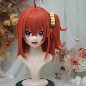 (NFD38–51)Customize Full Head With Lock Pretty Female/Girl Japanese Animego Character Kig Cosplay Kigurumi Mask Crossdress Doll
