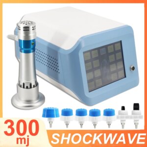 Professional Shockwave Therapy Machine 300MJ Deep Body Massage Effectively Relief Muscle Soreness Physiotherapy Shock Wave