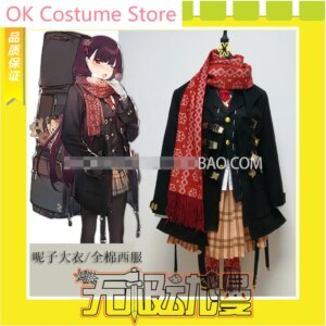 Anime! Girls’ Frontline WA2000 Snowfall Appointees Battle Suit Uniform Cosplay Costume Halloween Daily Outfit Custom Made