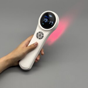 ZJZK Cold Laser Therapy Device 1760mW Adjustable Frequency Infrared Mls Laser Treatment For Pain Low Back Disc Degeneration