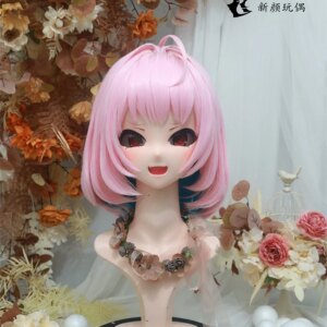 Kigurumi dream Ria dream Kigurumi mask full headband lock cosplay headshell props costume anime game