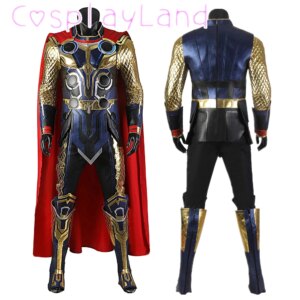 Love And Thunder Odinson Cosplay Costume Adult Men Cosplay Suit Role Play Clothes With Breastplate Custom Made Outfit