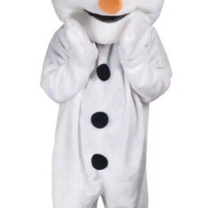 New Version the very happy snowman Mascot Costume Adult Birthday Party Fancy Dress Halloween Cosplay Outfits Clothing Xmas