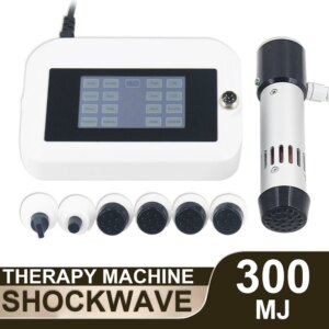 Shockwave Therapy Machine With 7 Heads Household Body Massage Pain Relief Massage Relaxation Physiotherapy Shock Wave Equipment