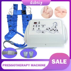 Pressotherapy Machine Air Wave Pressure Lymphatic Drainage Vacuum Therapy Equipments Pain Relief With 16 Airbags Pressoterapia