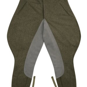 GUWB-127 WWII German Heer / Elite Officer Brown Wool Riding Breeches