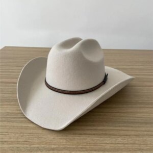 New riding hat Country cowboy large brim knight rigid shaped top