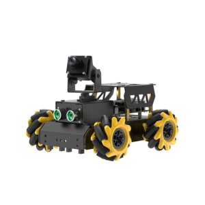 4WD TurboPi Mecanum Wheel Motor Robot Car for Raspberry Pi 4B 4GB Camera for Starters Open Source Programmable Robot Car DIY Kit