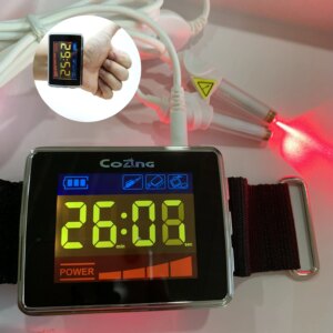 Blood Sugar Diabetic Wrist Watch Laser Health Physical Therapy Product Infrared Devices High Blood Pressure Cold Laser Therapy