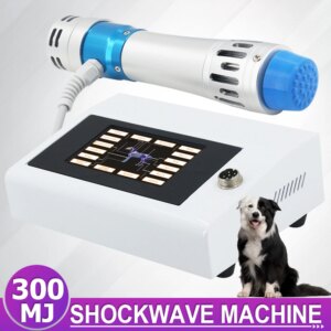 Animals Shockwave Therapy Machine 300MJ Pain Relief Muscle Relaxation Massage Shockwave Newest Professional Massager For Horse