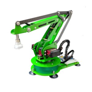 3 Axis Robot Arm with Suction Cup Stainless Steel Open Code Manipulator for Arduino Robot DIY Kit For UNO Programmable Robot