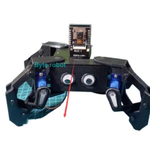 SG90 4 Dof Robot Spider with Camera Video for Arduino Robot DIY Kit ESP32-CAM Robot ESP8266 Open Source Code Programmable Kit