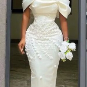 Trumpet Off Shoulder Bridesmaid Dresses With Appliques Long Mermaid Plus Size Women White Wedding Party Dress Maid Of Honor
