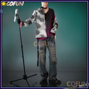 COFUN [Customized] VTuber Virtual Idol Watarai Hibari Cosplay Costume Cos Game Anime Party Uniform Hallowen Clothes Clothing