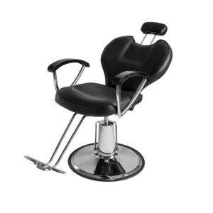 QFP-BC021 2022 New Design Hair Salon Barber Reclining Chair Barber Chair Black