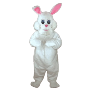 Bunny Rabbit Mascot Costume Adult Size Easter Holiday Cartoon Character Easter Holiday Theme Mascotte Mascota Suit Kit SW1117