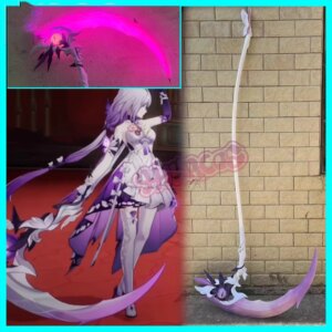 180CM Castorice Honkai Star Rail Cosplay Costume Emit light Accessory Props Weapon Necklaces Headdresses Full Set Castorice prop