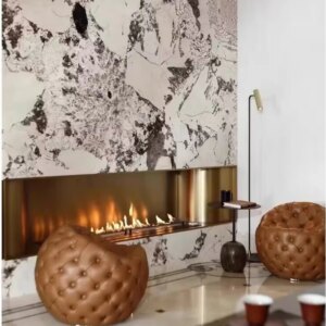 48 inch Smart burner Kamin Electric ethanol fire automatic bioethanol fireplace 120cm