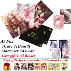 New Goddess Story Xika HEARTFELT 3 A5 Waifu Boards Popular Anime Goddess Ganyu Hutao Yae Miko Shinobu TCG CCG Sexy Charm Boards