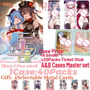 New A5 Size Goddess Board Harem Board Hobby Waifu Board Genshin Collection Doujin Hutao Ganyu Rare Card Toy Gift